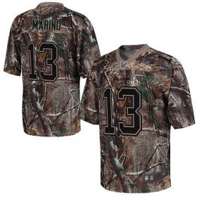 Wholesale Cheap Nike Dolphins #13 Dan Marino Camo Men\'s Stitched NFL Realtree Elite Jersey