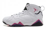 Wholesale Cheap WMNS Air Jordan 7 GS Shoes White/red-blue