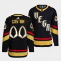 Wholesale Cheap Men's Vegas Golden Knights Active Player Custom 2022 Black Reverse Retro 2.0 Stitched Jersey