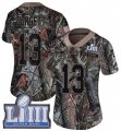 Wholesale Cheap Nike Patriots #13 Phillip Dorsett Camo Super Bowl LIII Bound Women's Stitched NFL Limited Rush Realtree Jersey