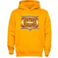 Wholesale Cheap Minnesota Vikings Meshed Fleece Hoodie Gold