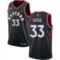 Wholesale Cheap Raptors #33 Marc Gasol Black Women's Basketball Swingman Statement Edition Jersey