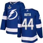 Cheap Adidas Lightning #44 Jan Rutta Blue Home Authentic 2020 Stanley Cup Champions Stitched NHL Jersey