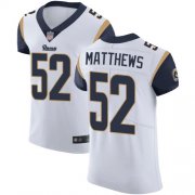 Wholesale Cheap Nike Rams #52 Clay Matthews White Men's Stitched NFL Vapor Untouchable Elite Jersey