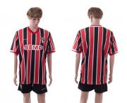 Wholesale Cheap Sao Paulo Blank Home Soccer Club Jersey