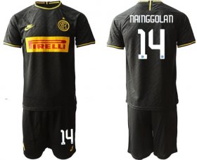 Wholesale Cheap Inter Milan #14 Nainggolan Third Soccer Club Jersey