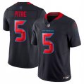 Cheap Men's Houston Texans #5 Jalen Pitre Navy 2024 2nd Alternate F.U.S.E Vapor Football Stitched Jersey