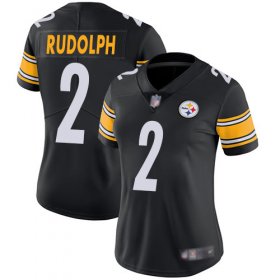 Wholesale Cheap Nike Steelers #2 Mason Rudolph Black Team Color Women\'s Stitched NFL Vapor Untouchable Limited Jersey