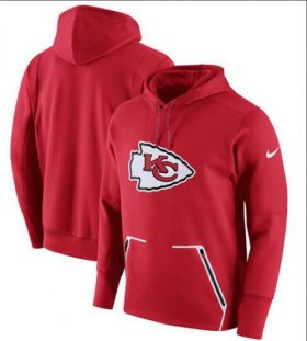 Wholesale Cheap Men\'s Kansas City Chiefs Nike Red Champ Drive Vapor Speed Pullover Hoodie