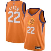 Wholesale Cheap Suns #22 Deandre Ayton Orange Basketball Swingman Statement Edition 2019-2020 Jersey