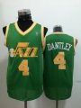 Wholesale Cheap Utah Jazz #4 Adrian Dantley Green Swingman Throwback Jersey