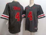 Cheap Men's Ohio State Buckeyes #4 Jeremiah Smith Black FUSE College Stitched Jersey