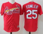 Wholesale Cheap Cardinals #25 Dexter Fowler Red New Cool Base Stitched MLB Jersey