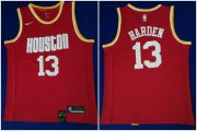 Wholesale Cheap Rockets 13 James Harden Red Nike Swingman Jersey