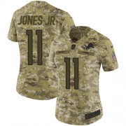 Wholesale Cheap Nike Lions #11 Marvin Jones Jr Camo Women's Stitched NFL Limited 2018 Salute to Service Jersey