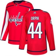 Wholesale Cheap Adidas Capitals #44 Brooks Orpik Red Home Authentic Stitched NHL Jersey