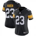 Wholesale Cheap Nike Steelers #23 Joe Haden Black Alternate Women's Stitched NFL Vapor Untouchable Limited Jersey