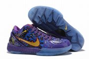 Wholesale Cheap Nike Kobe 4 Shoes Purple Colors