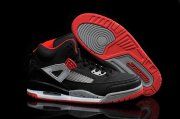 Wholesale Cheap Air Jordan 3.5 Spizike Retro Shoes Black/grey-red