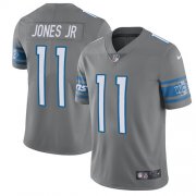 Wholesale Cheap Nike Lions #11 Marvin Jones Jr Gray Men's Stitched NFL Limited Rush Jersey