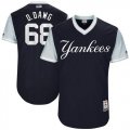 Wholesale Cheap Yankees #68 Dellin Betances Navy 