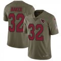 Wholesale Cheap Nike Cardinals #32 Budda Baker Olive Men's Stitched NFL Limited 2017 Salute to Service Jersey