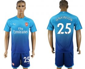 Wholesale Cheap Arsenal #25 Jenkinson Away Soccer Club Jersey