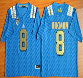 Wholesale Cheap UCLA Bruins #8 Troy Aikman Blue 2015 College Football Jersey