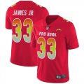 Wholesale Cheap Nike Chargers #33 Derwin James Jr Red Men's Stitched NFL Limited AFC 2019 Pro Bowl Jersey