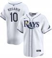 Cheap Men's Tampa Bay Rays #10 Amed Rosario White Home Limited Stitched Baseball Jersey