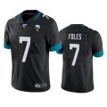 Wholesale Cheap Nike Jaguars #7 Nick Foles Black 25th Anniversary Vapor Limited Stitched NFL 100th Season Jersey