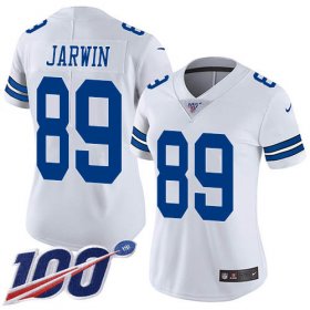 Wholesale Cheap Nike Cowboys #89 Blake Jarwin White Women\'s Stitched NFL 100th Season Vapor Untouchable Limited Jersey