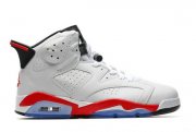 Wholesale Cheap Air Jordan 6 Retro Shoes White/Fire Red