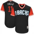 Wholesale Cheap Diamondbacks #11 A. J. Pollock Black 