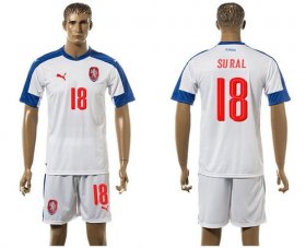 Wholesale Cheap Czech #18 Sural Away Soccer Country Jersey