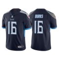 Wholesale Cheap Men's Tennessee Titans #16 Treylon Burks Navy Vapor Untouchable Stitched Jersey