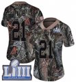 Wholesale Cheap Nike Rams #21 Aqib Talib Camo Super Bowl LIII Bound Women's Stitched NFL Limited Rush Realtree Jersey