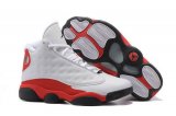 Wholesale Cheap Air Jordan 13 Retro Chicago (2017) White/Red-Black