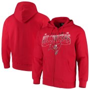 Wholesale Cheap Tampa Bay Buccaneers G-III Sports by Carl Banks Perfect Season Full-Zip Hoodie Red