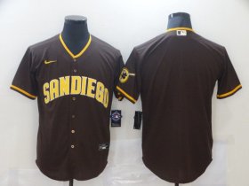 Wholesale Cheap Men San Diego Padres Blank brown Game Nike MLB Jerseys