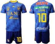 Wholesale Cheap Tigres #10 Gignac Away Soccer Club Jersey