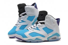 Wholesale Cheap Air Jordan 6 Retro Shoes White/blue