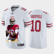 Cheap San Francisco 49ers #10 Jimmy Garoppolo Nike Team Hero Vapor Limited NFL 100 Jersey White