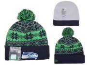 Wholesale Cheap Seattle Seahawks Beanies YD008