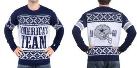 Wholesale Cheap Nike Cowboys Men\'s Ugly Sweater