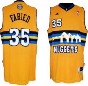 Wholesale Cheap Denver Nuggets #35 Kenneth Faried Revolution 30 Swingman Yellow Jersey