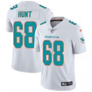 Wholesale Cheap Nike Dolphins #68 Robert Hunt White Youth Stitched NFL Vapor Untouchable Limited Jersey