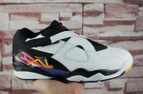 Wholesale Cheap Air Jordan 8 Low Three Peat White/Black-Blue-Infrared-Yellow