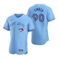 Cheap Mens Toronto Blue Jays #90 Adam Cimber Nike Powder Blue Alternate FlexBase Player Jersey