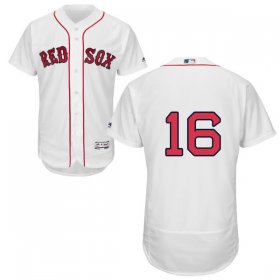 Wholesale Cheap Red Sox #16 Andrew Benintendi White Flexbase Authentic Collection Stitched MLB Jersey